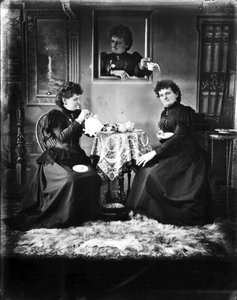 Önarckép, 1893 körül (bw fotó)